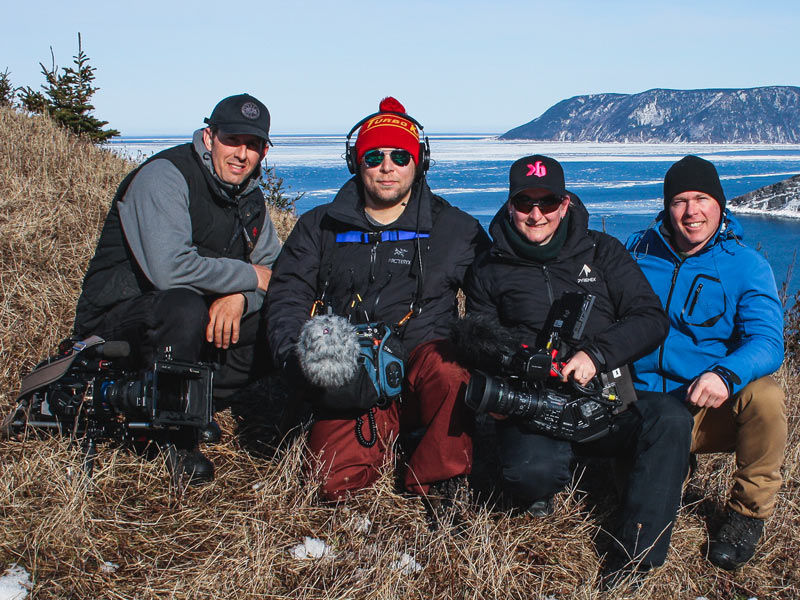 The Films.Solutions team was responsible for all aspects of the production. "Les grands Sentiers: Vivre L'hiver" was an internal production by Films.Solutions and Forge Films.