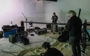 Set preparation day before two days of shooting for U2 project by Films.Solutions