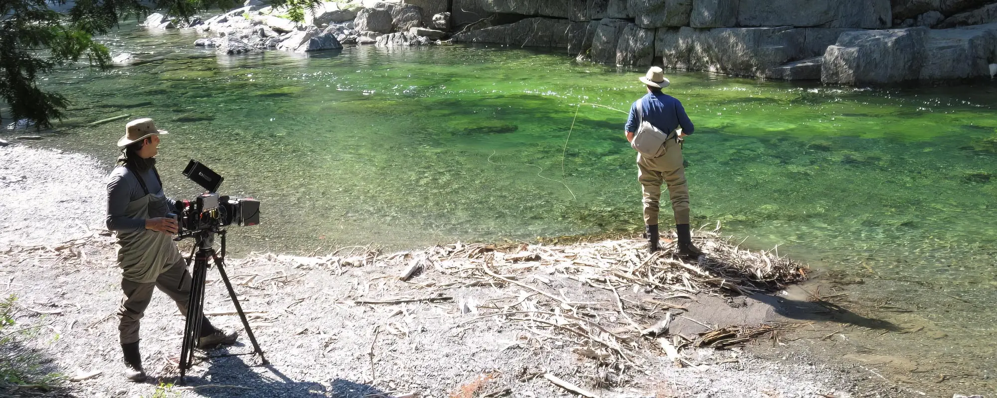 Bringing the action and adventure of fishing to your screen with "King of the River" TV series filmed in Eastern Quebec.